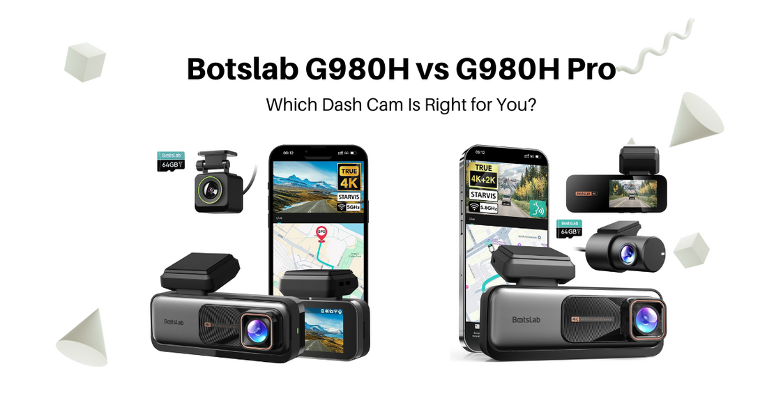 🛣️ Botslab G980H vs G980H Pro: Which Dash Cam Should You Choose?